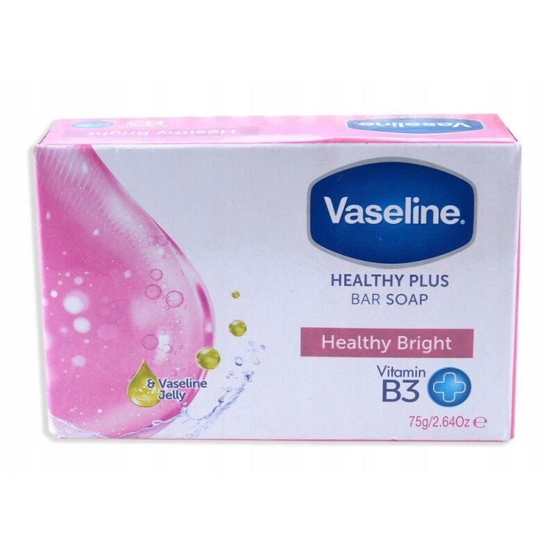 Vaseline Healthy Plus Bright Bar Soap - Sabun 75 gr