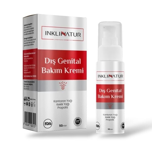 Inklinatur Hemocure Genital Bakım Kremi 50ml