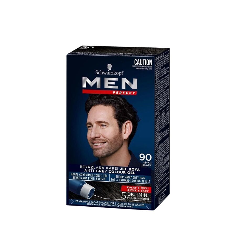 Schwarzkopf Men Perfect Saç Boyası 90 Siyah