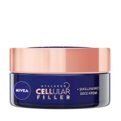 Nivea Hyaluron Cellular Filler Şekillendirici Gece Kremi 50 Ml