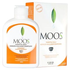 Moos Papatya Özlü Hergün Kullanım Şampuanı pH 5.5 200ml
