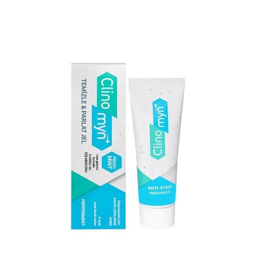 Clinomyn Diş Macunu Temizle Parlat Jel 75 ml