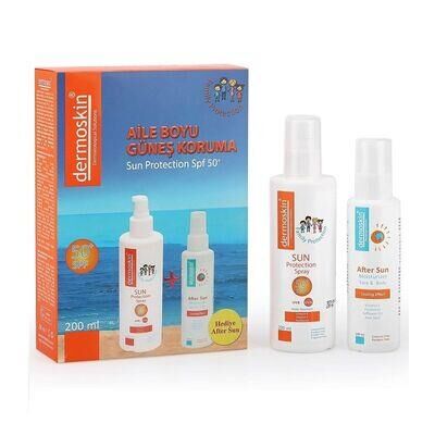 Dermoskin Aile Boyu Güneş Koruyucu Sprey SPF 50+ 200 ml