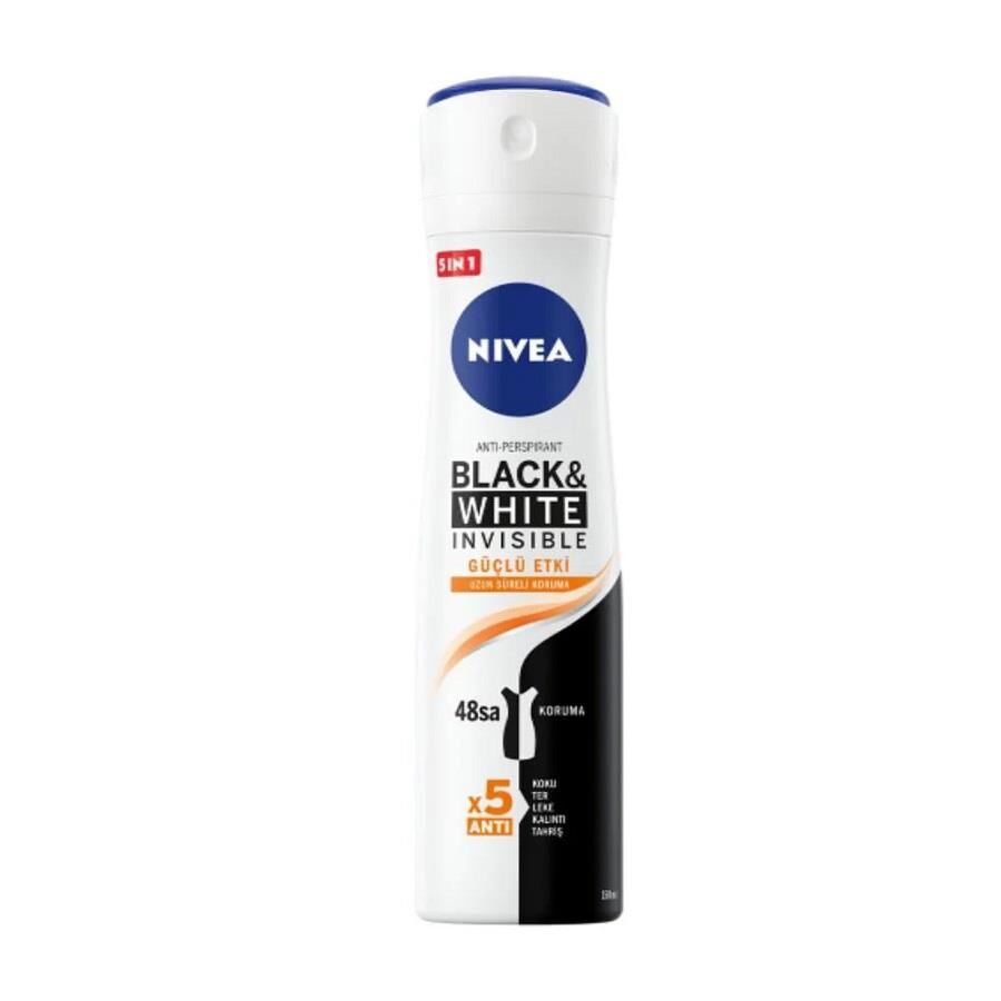 Nivea Deodorant Bayan Invisible Black White Güçlü Etki 150 ml