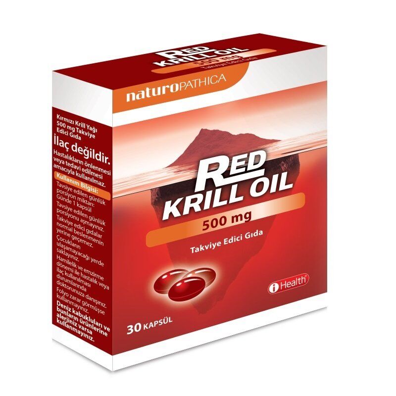 Red Krill Oil 500mg 30 Kapsül