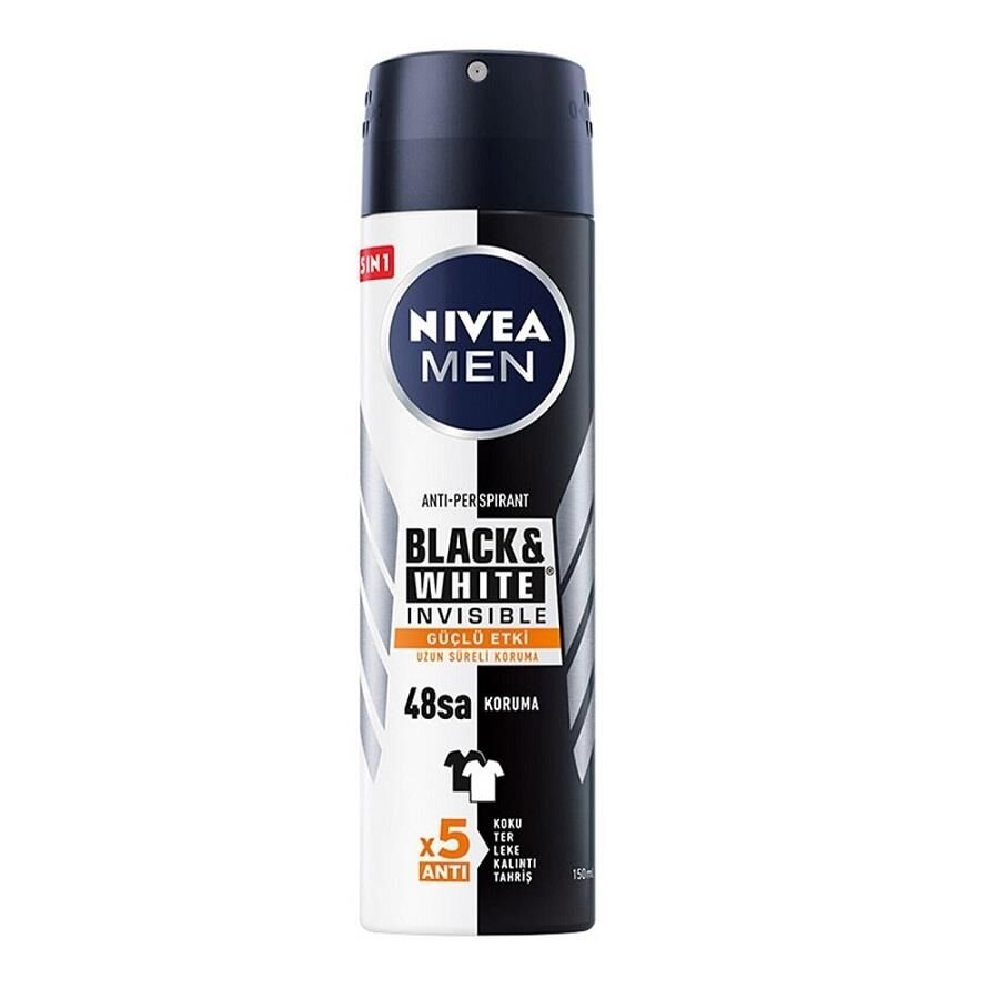 Nivea Men Black White Güçlü Etki Deo Sprey 150 Ml