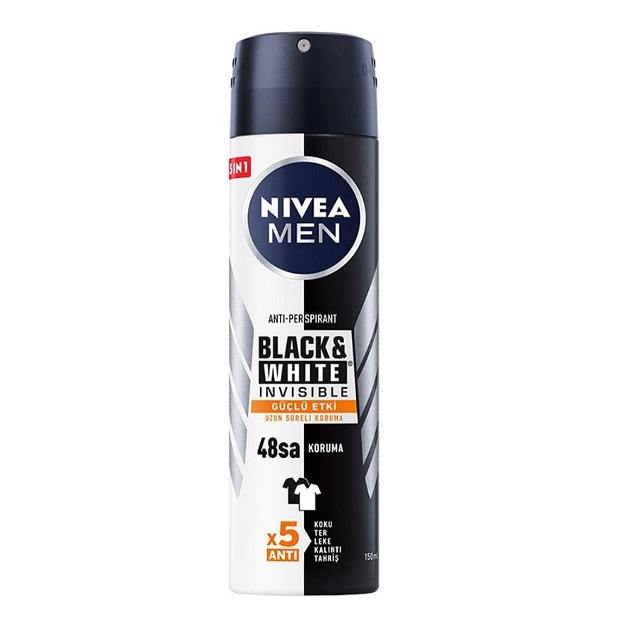 Nivea Men Black White Güçlü Etki Deo Sprey 150 Ml