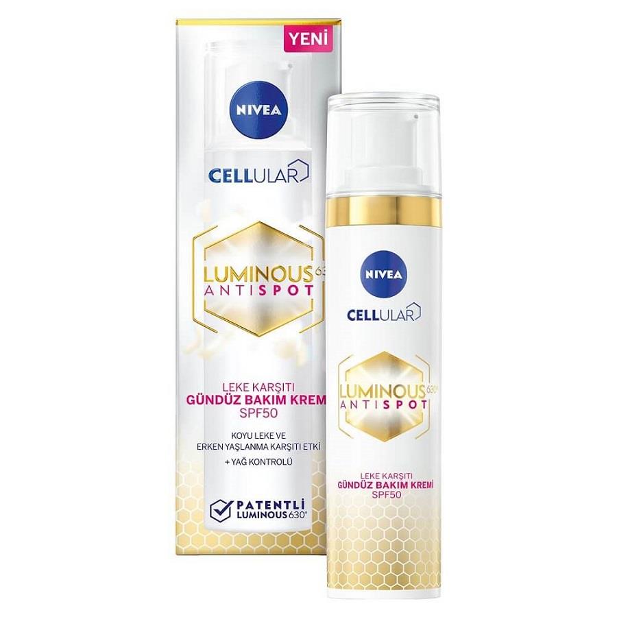 Nivea Visage Luminous630 Leke Karşıtı Gündüz Kremi Spf50 40 Ml