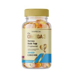 Viapecia PRO OMEGA 3 1380mg 200 Kapsül