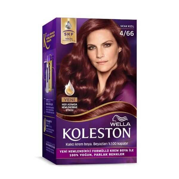 Wella Koleston Supreme Kit 4/66 Sıcak Kızıl