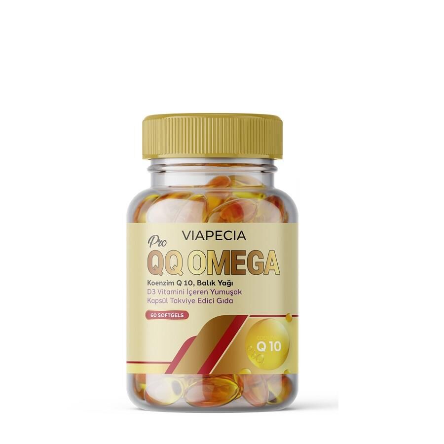 Viapecia PRO QQ OMEGA Softgel 60 Kapsül