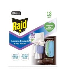 Raid Koku Lavanta Ferahlığı Koku Kesesi 18li