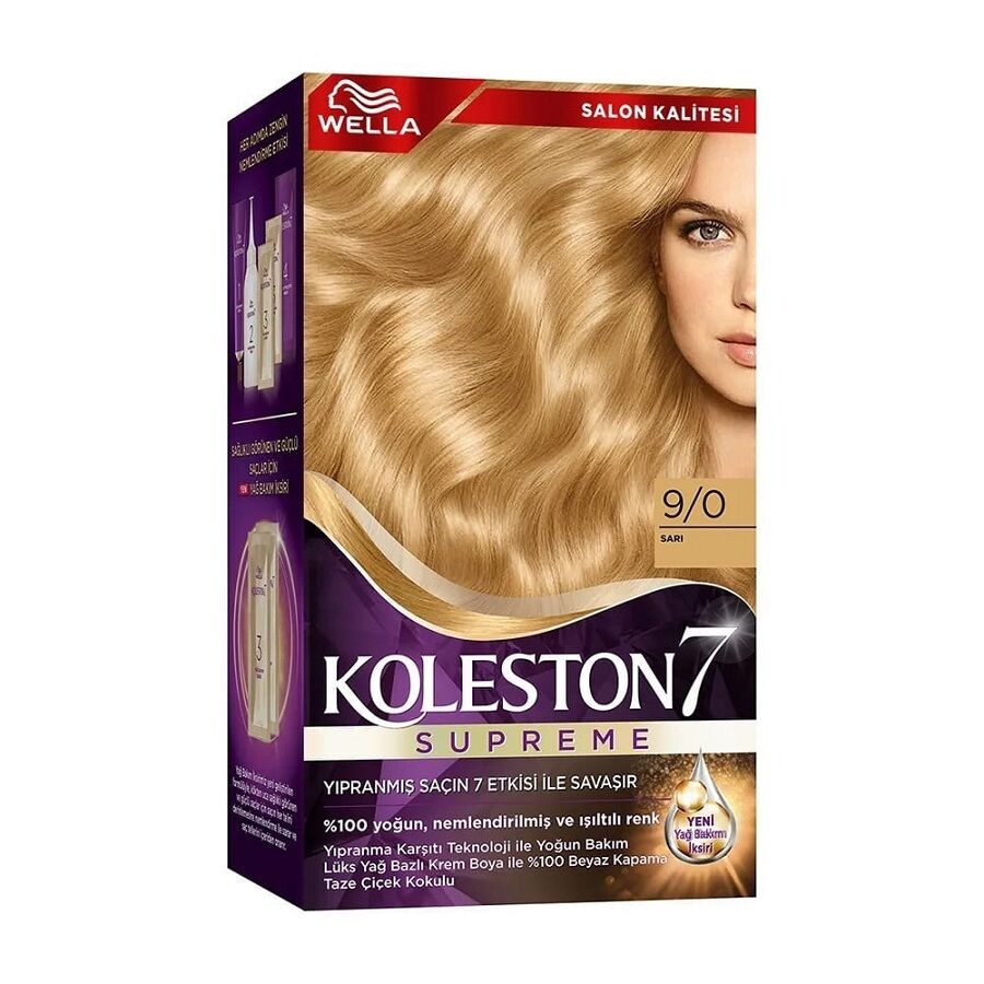 Wella Koleston Supreme Saç Boyası 9/0 Sarı