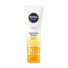 Nivea Sun UV Yaşlanma ve Leke Karşıtı Güneş Kremi Spf50 50 Ml