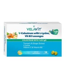 Velavit V-Colostrum With L-Lysine 15 Pastil
