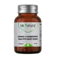 Venatura Çinko L-Karnosin 67mg 60 Kapsül