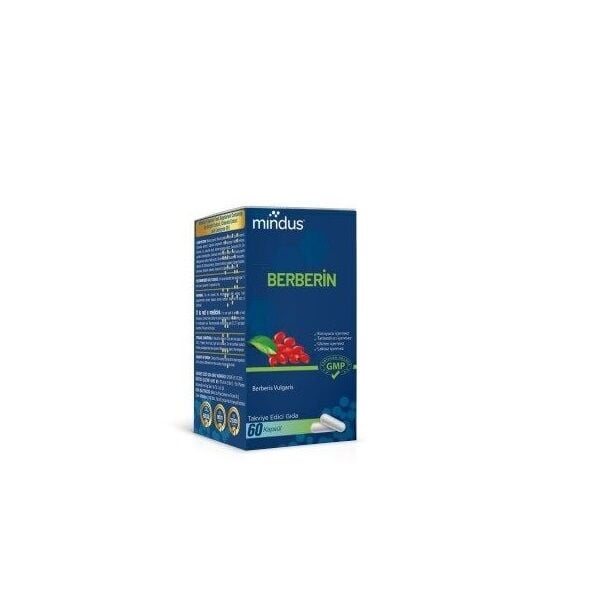 Mindus Berberin 60 Kapsül