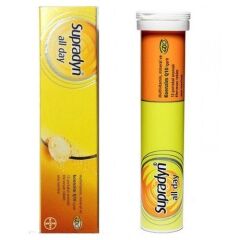 Supradyn Multivitamin Mineral ve Koenzim Q10 İçeren 15 Efervesan Tablet