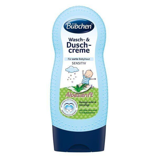 Bübchen Wash and Shower Cream with Aloe Vera 230ml