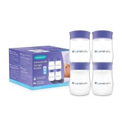 Lansinoh Anne Sütü Saklama Şişeleri 4 x 160ml