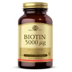 Solgar Biotin 5000 Mcg 100 Kapsül