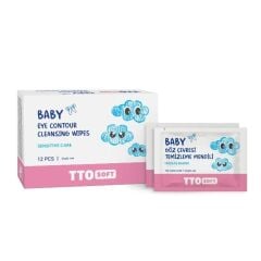TTO Soft Baby Göz Çevresi Temizleme Mendili 12 Adet