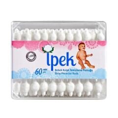 İpek Bebek Kulak Temizleme Pamuğu 60 adet