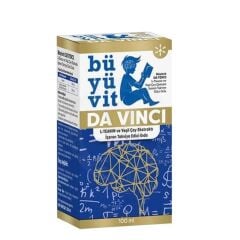 Büyüvit Davinci L-Teanin ve Yeşil Çay içerikli 100ml Şurup