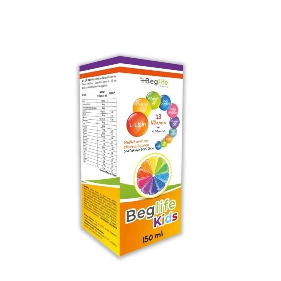 BEG Life KIDS Multivitamin Sıvı 150 ML