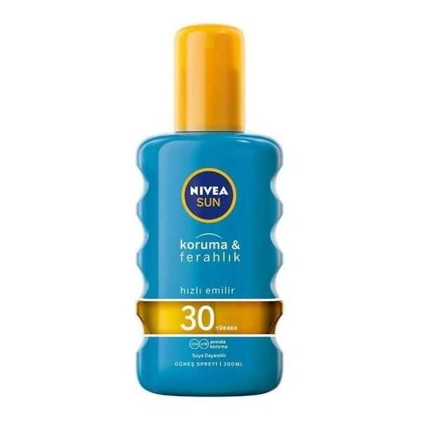 Nivea Sun Koruma ve Ferahlık Transparan Güneş Spreyi Spf30 200 Ml