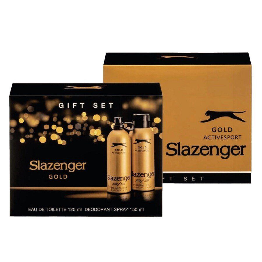 Slazenger Parfüm Gold Edt 125ml + Slazenger Erkek Deodorant 150ml
