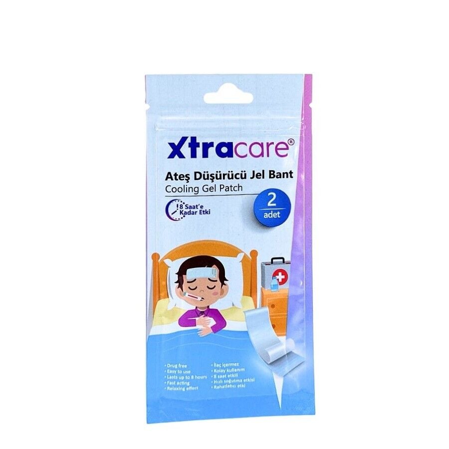 Xtracare Ateş Düşürücü Jel Bant 2 Adet