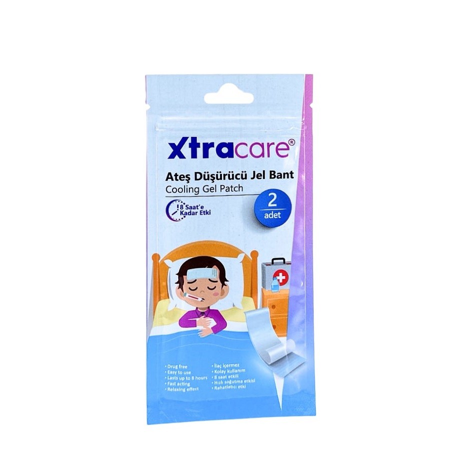 Xtracare Ateş Düşürücü Jel Bant 2 Adet