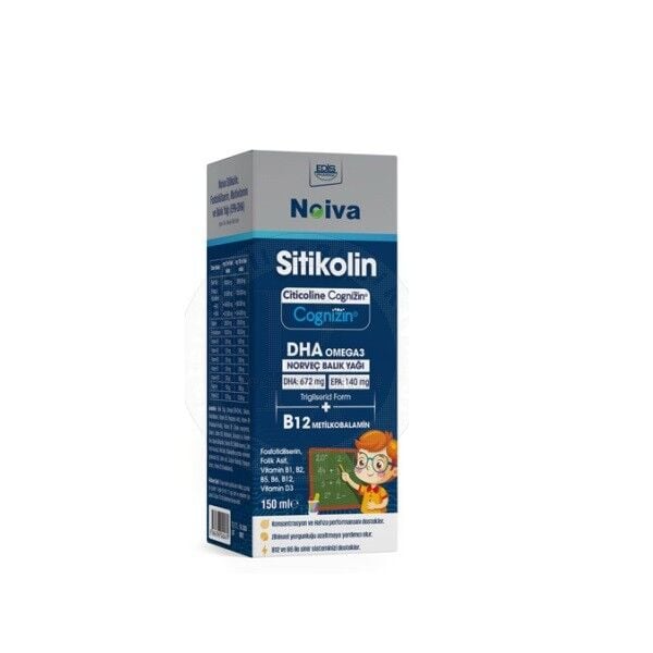 Noiva Sitikolin Omega 3 Sıvı 150 ml