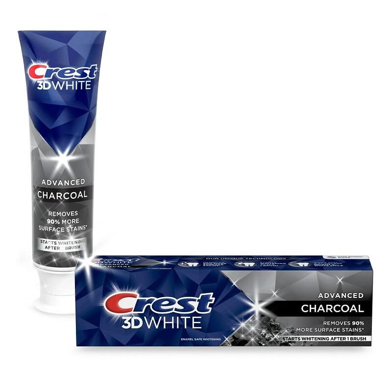 Crest 3D Advanced Charcoal Beyaz Kömür Diş Beyazlatıcı Diş Macunu 107gr