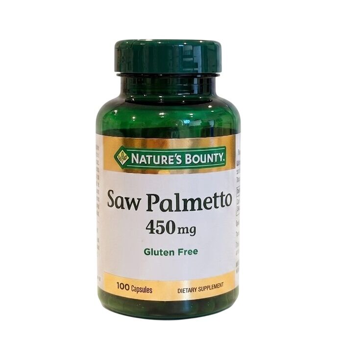 Nature's Bounty Saw Palmetto 450 mg 100 Kapsül