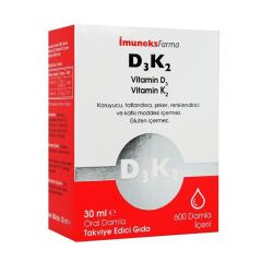İmuneksFarma Vitamin D3K2 30ml Damla