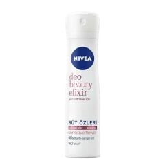 Nivea Women Beauty Elixir Süt Özleri Sensitive Flower 150 ML