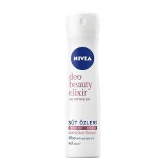 Nivea Women Beauty Elixir Süt Özleri Sensitive Flower 150 ML