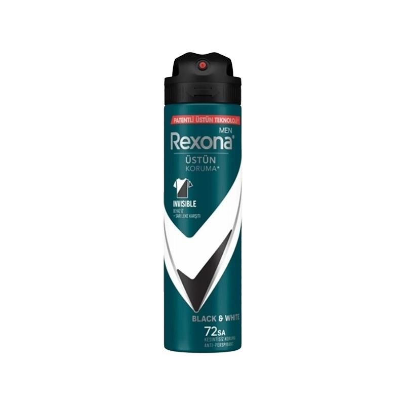 Rexona Men İnvisible Black White Erkek Deodorant 150 ml