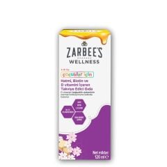 Zarbees Wellness Hatmi, Biotin ve D Vitamini Sıvı 120ml