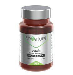 Venatura Demir Bisglisinat 17mg 90 Kapsül