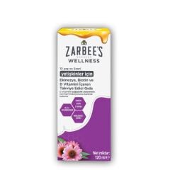 Zarbees Wellness Ekinezya, Biotin ve D Vitamin Sıvı 120ml