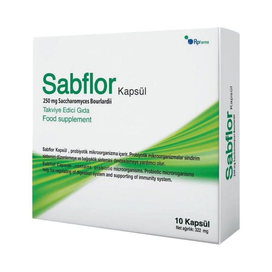 Sabflor Probiyotik 10 Kapsül