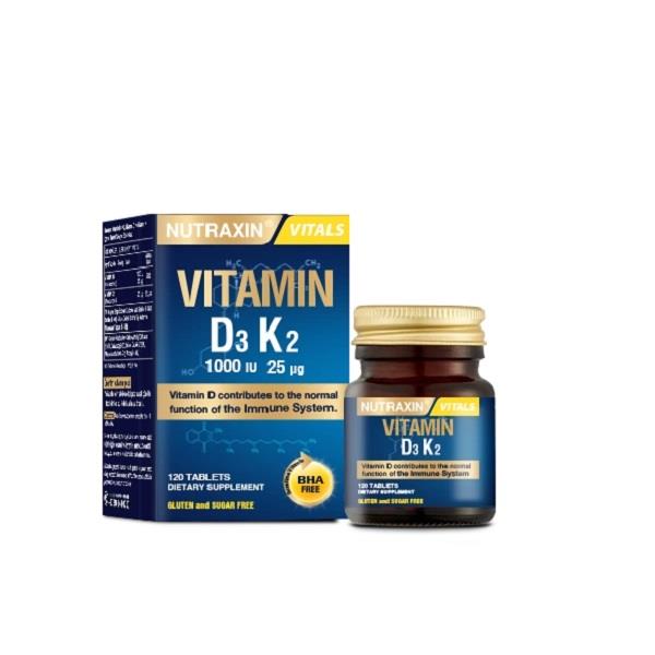 Nutraxin D3K2 Vitamin 120 Tablet