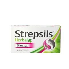 Strepsils Herbal Ekinezya Pastil 16 lık Şekersiz