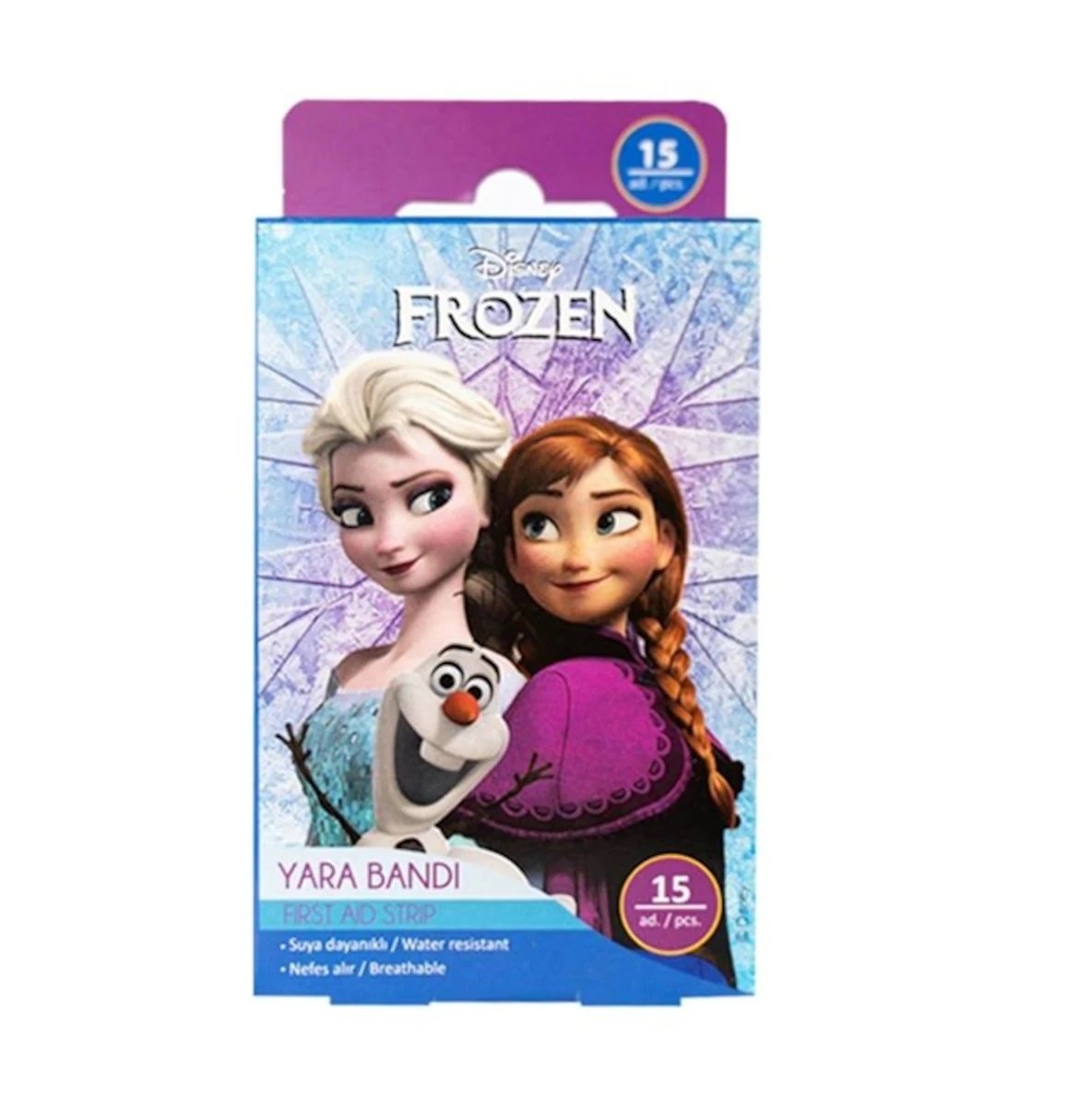 BGood Frozen Suya Dayanıklı Yara Bandı 15 li