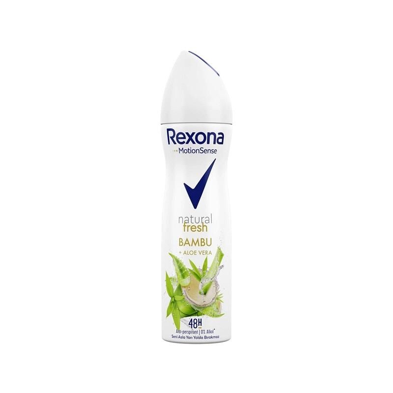 Rexona Natural Fresh Bambu Aloe Vera Antiperspirant Kadın Deodorant 150 ml