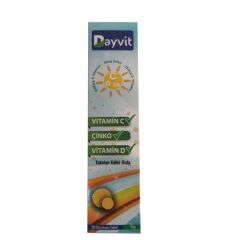 Dayvit Vitamin C Çinko Vitamin D Efervesan Tablet