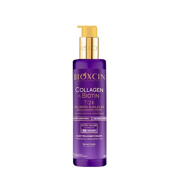Bioxcin Collagen Biotin 7/24 Saç Şekillendirici Kremi 200ml